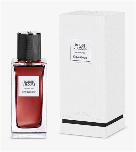 rouge velours ysl homme|velours rouge saint laurent.